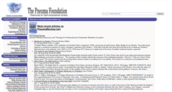 Desktop Screenshot of pneumafoundation.org
