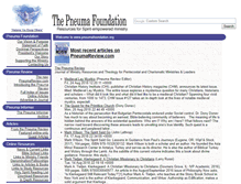 Tablet Screenshot of pneumafoundation.org